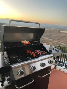 Grill at terrace